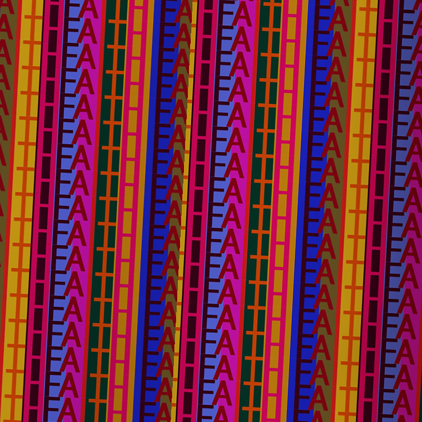 Multicolored Faith II Scarf