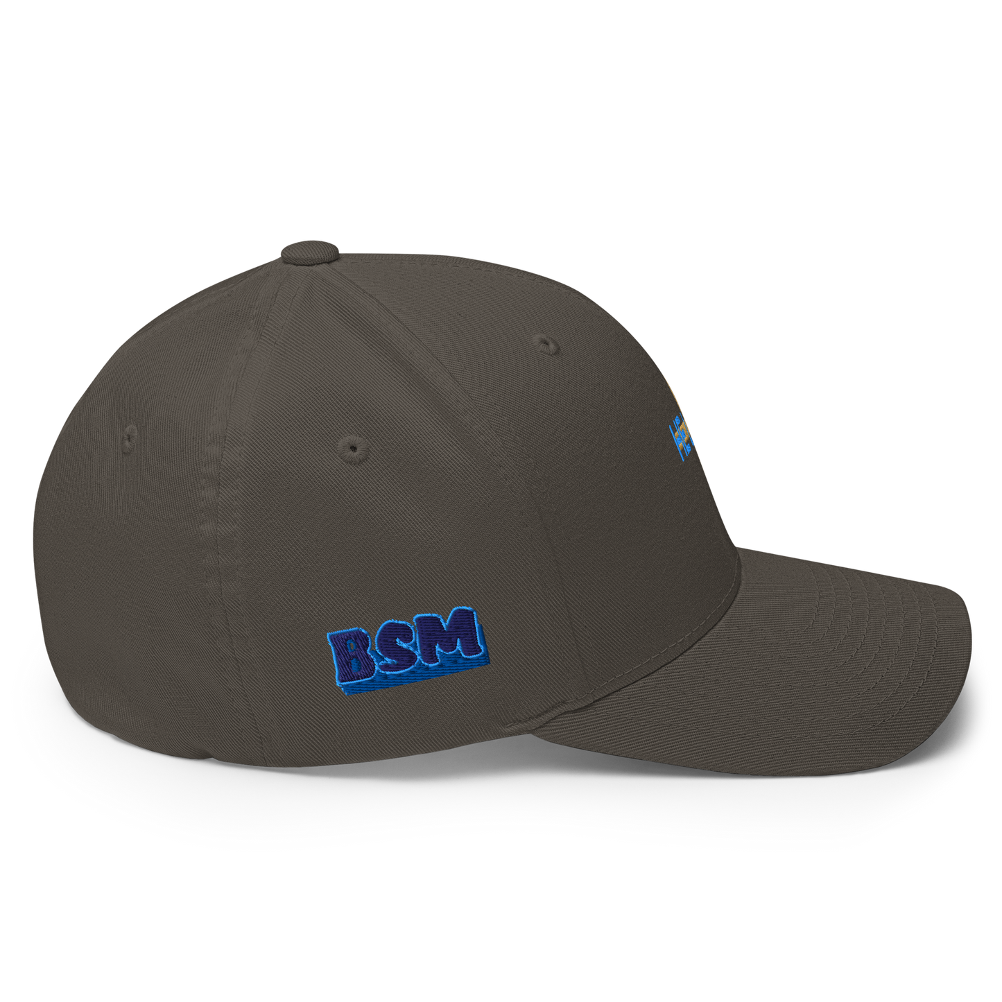 He Lives Fitted Cap