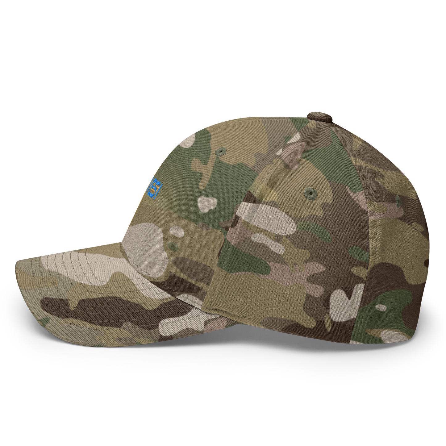 He Lives Fitted Cap