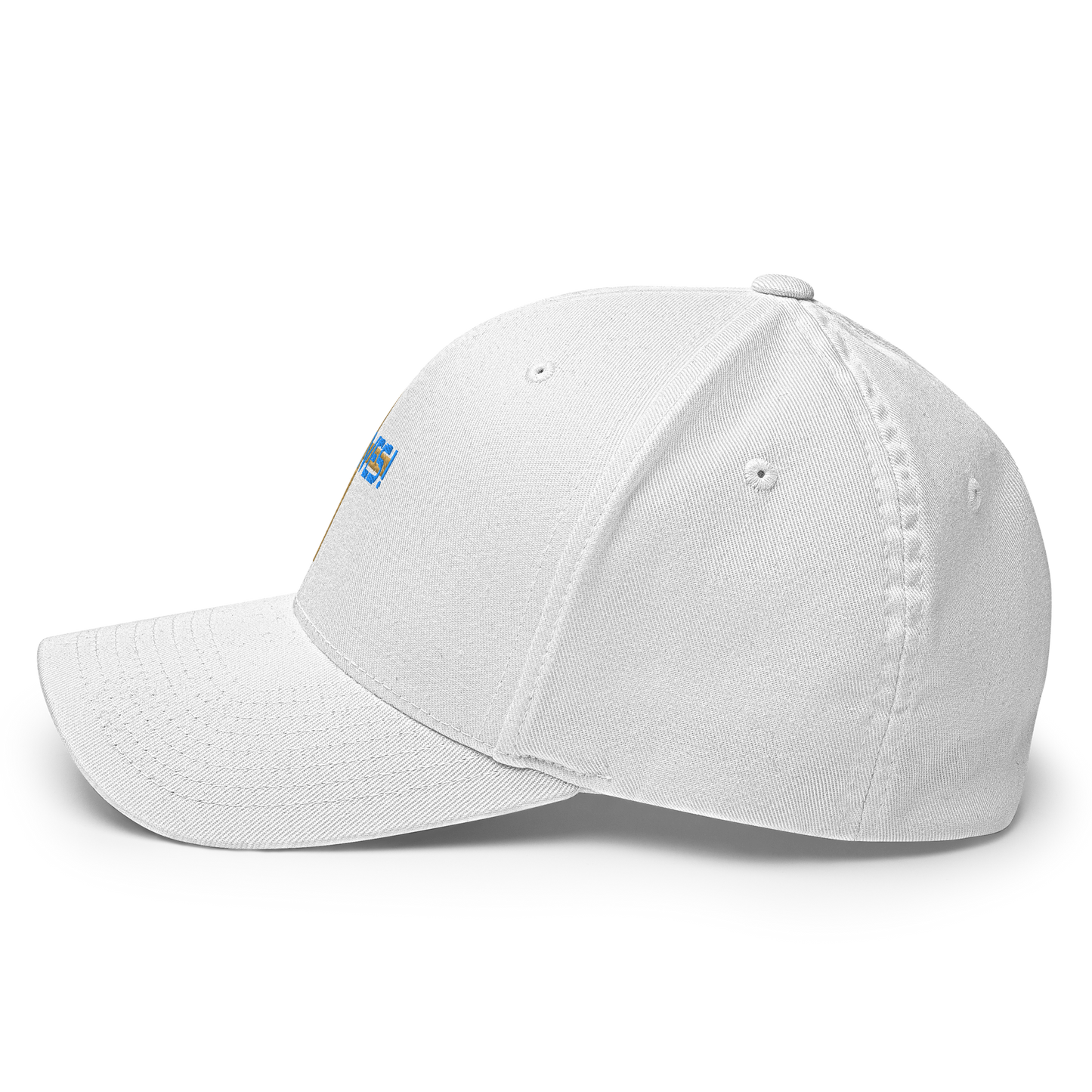He Lives Fitted Cap
