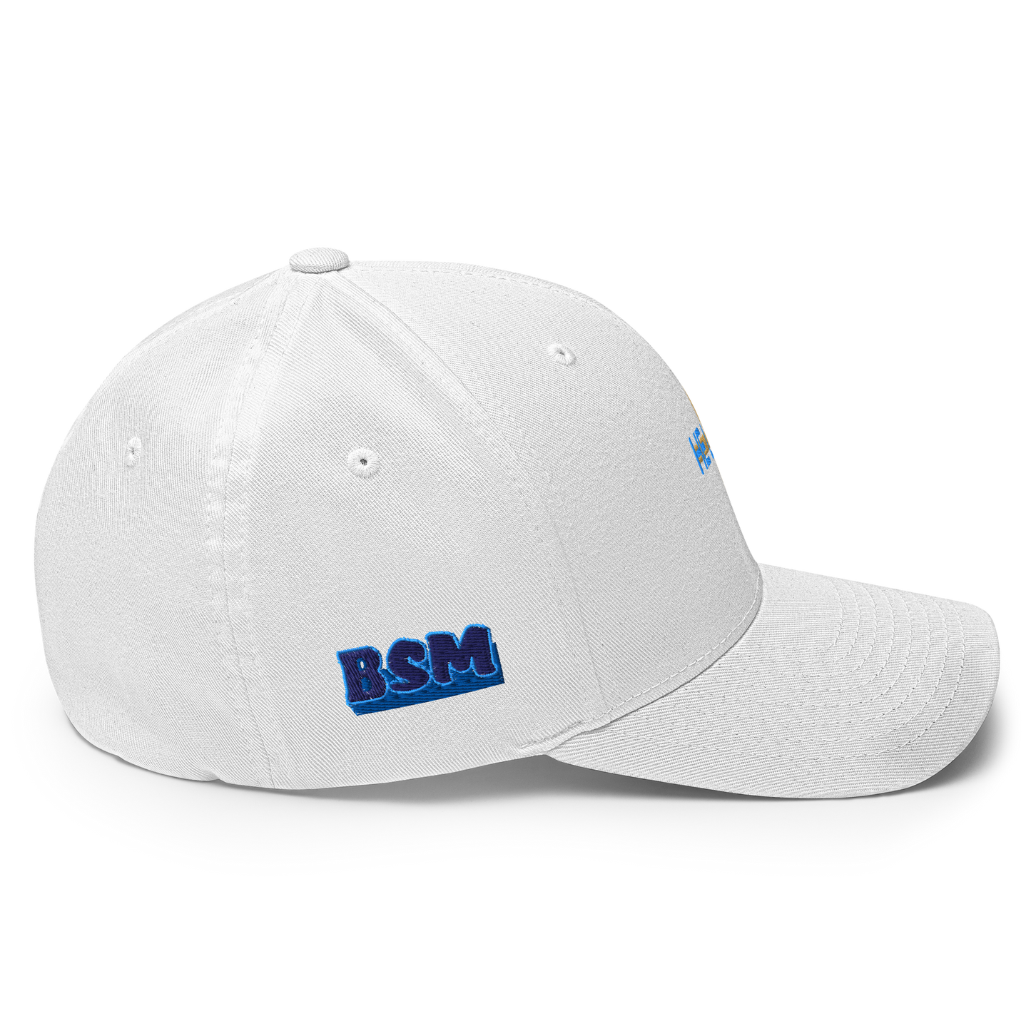 He Lives Fitted Cap