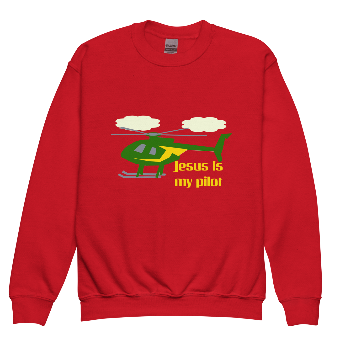 Jesus Is My Pilot (Helicopter) Sweatshirt