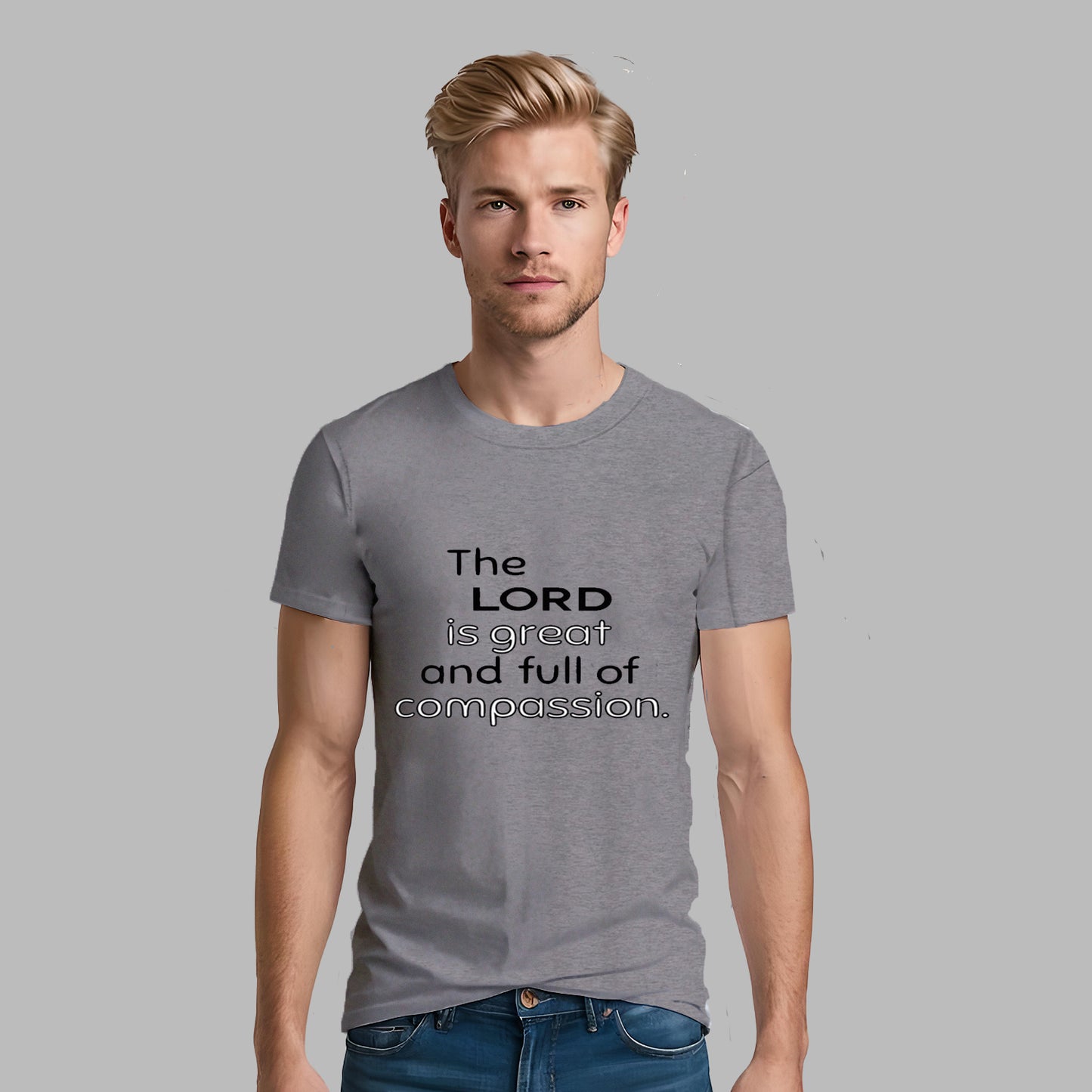 The Lord Is Great Men's Heavyweight T-Shirt