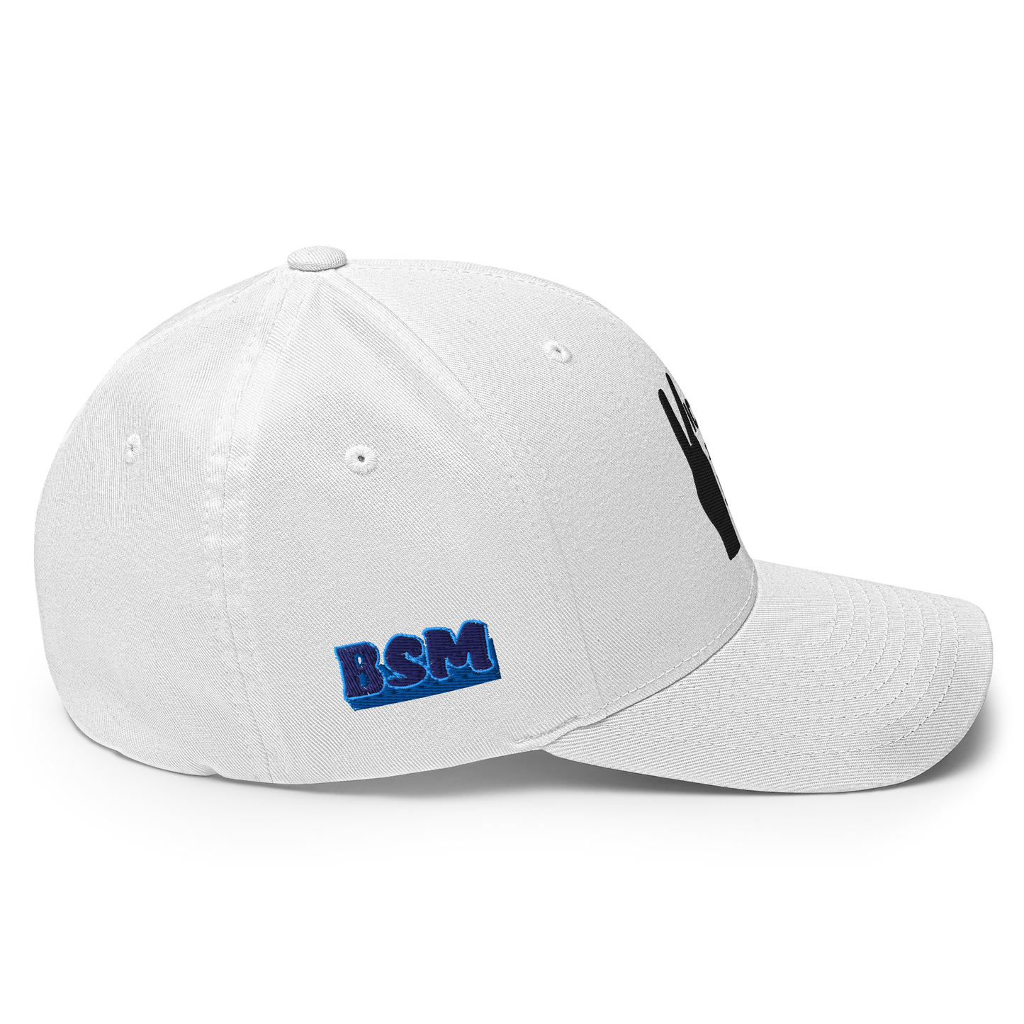 Victory through Jesus (black) Cap