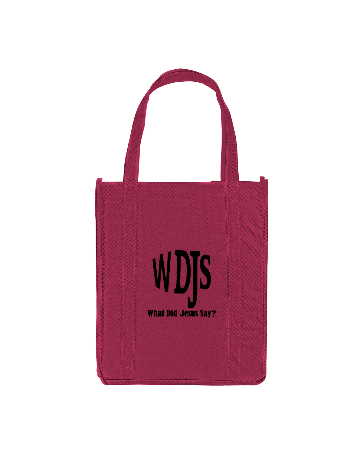 75-PK WDJS What Did Jesus Say Bible Tote