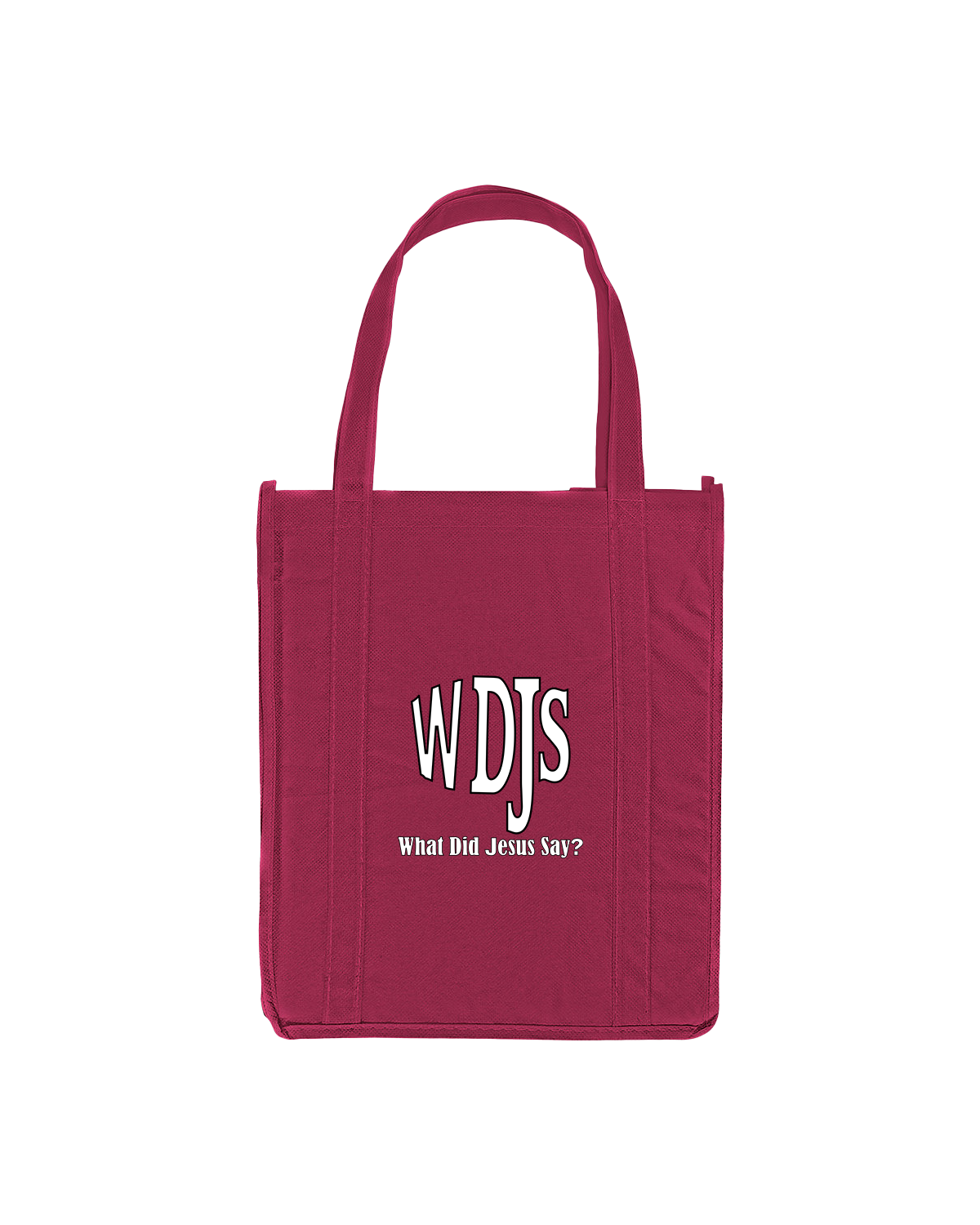 75-PK WDJS What Did Jesus Say Bible Tote