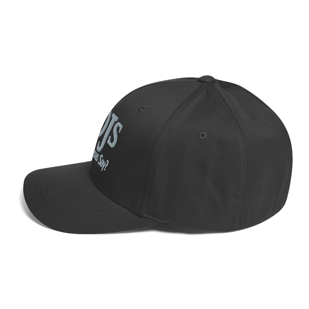 WDJS What Did Jesus Say? Fitted Cap
