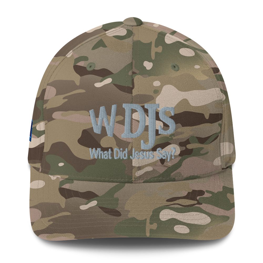 WDJS What Did Jesus Say? Fitted Cap