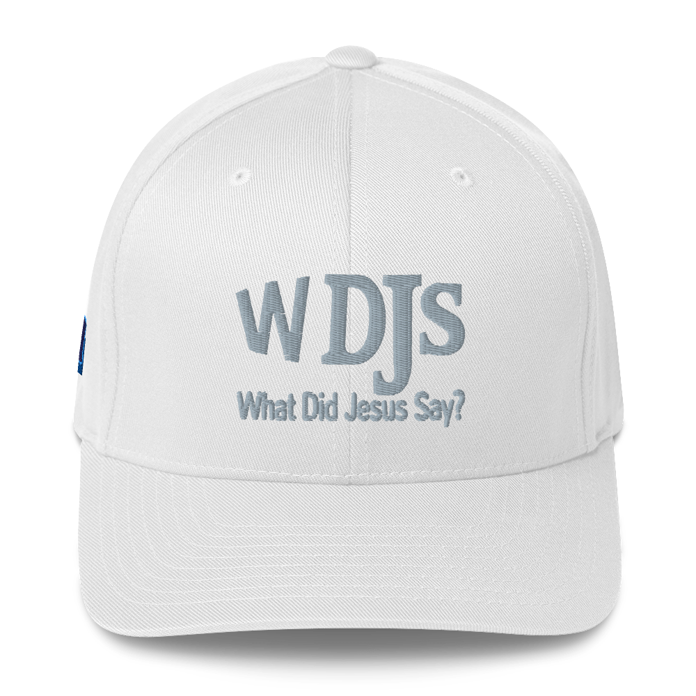 WDJS What Did Jesus Say? Fitted Cap