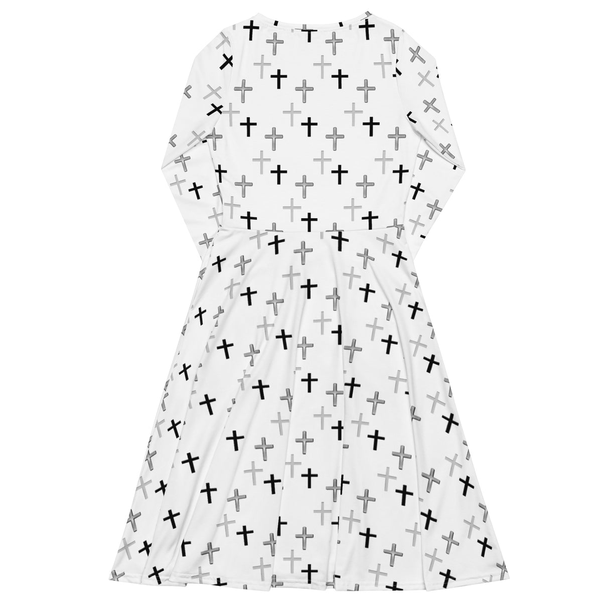 Cross Trio Midi Dress