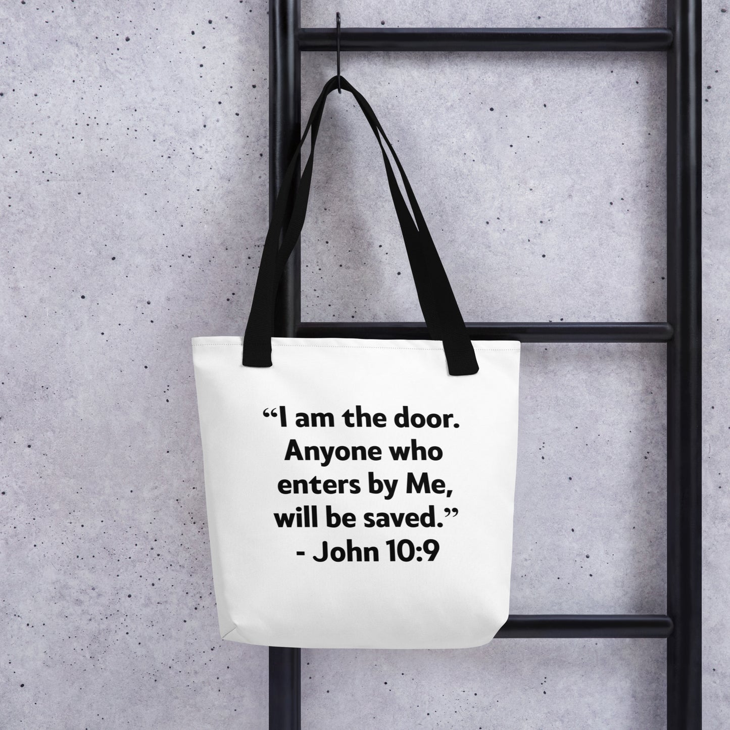 WDJS: I Am the Door Bible Tote