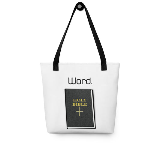 Word Bible Tote
