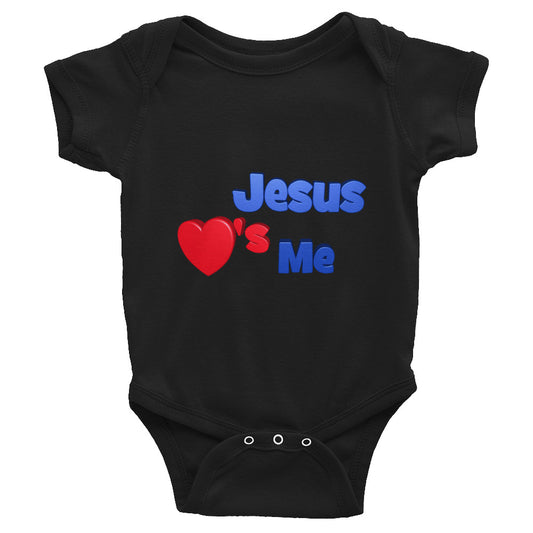 Jesus Loves Me Baby Bodysuit
