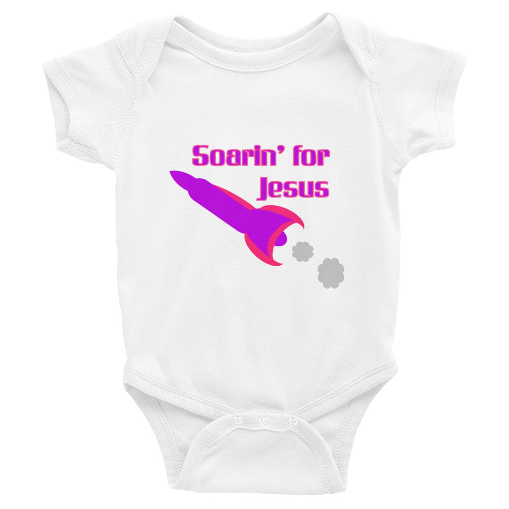 Soarin' for Jesus Baby Bodysuit