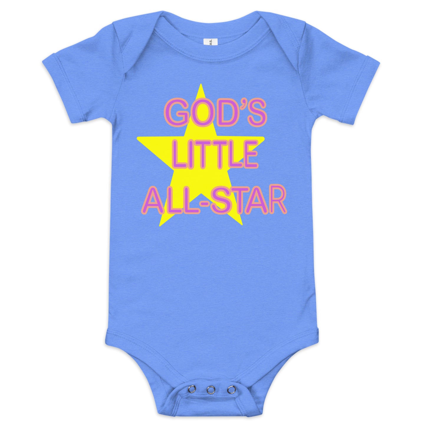 God's Little All-Star Infant Bodysuit