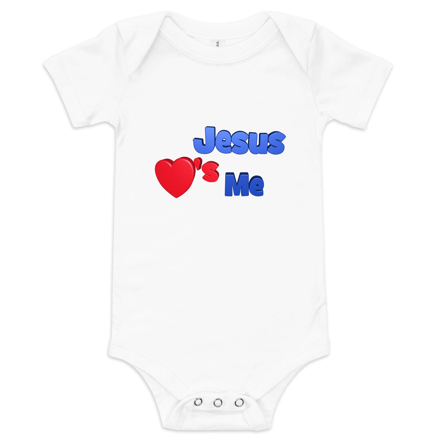 Jesus Loves Me Infant Bodysuit