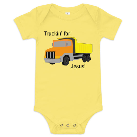 Truckin' for Jesus Infant Bodysuit