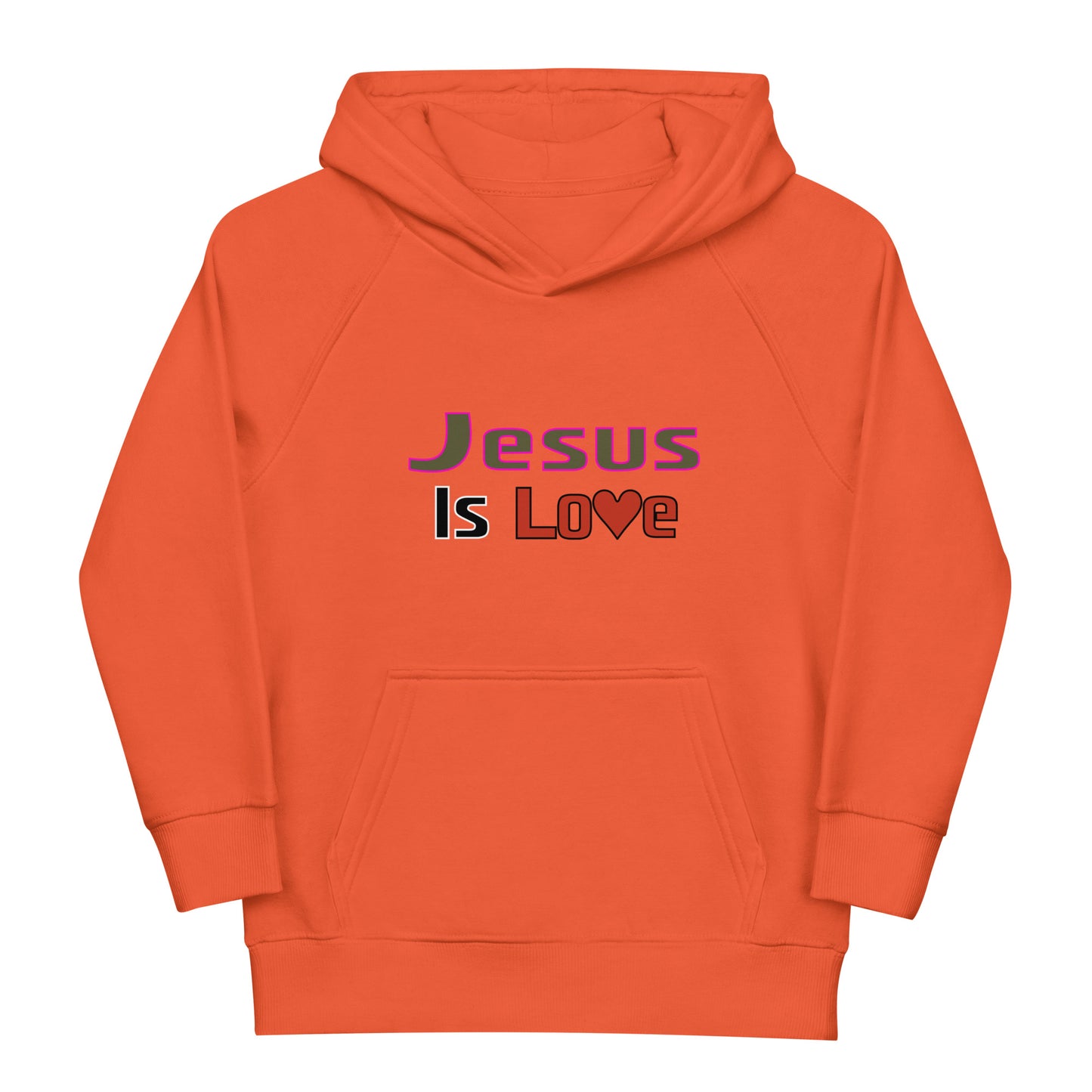 Jesus Is Love Eco Tween Hoodie
