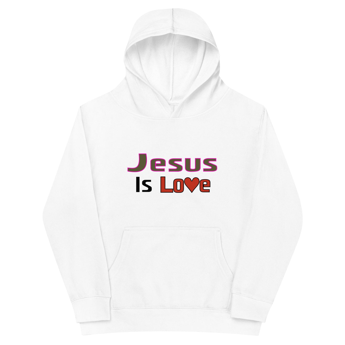 Jesus Is Love Kids Hoodie