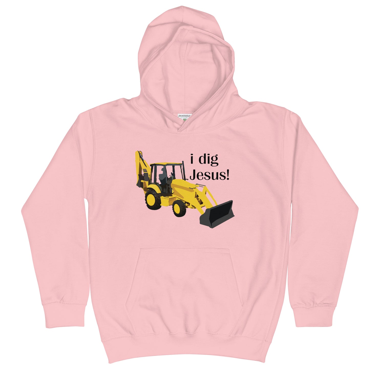 I Dig Jesus Kids Hoodie