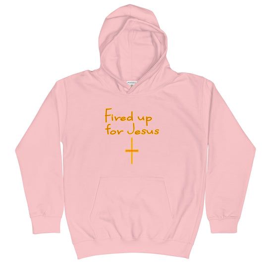 Fired Up for Jesus Youth Hoodie
