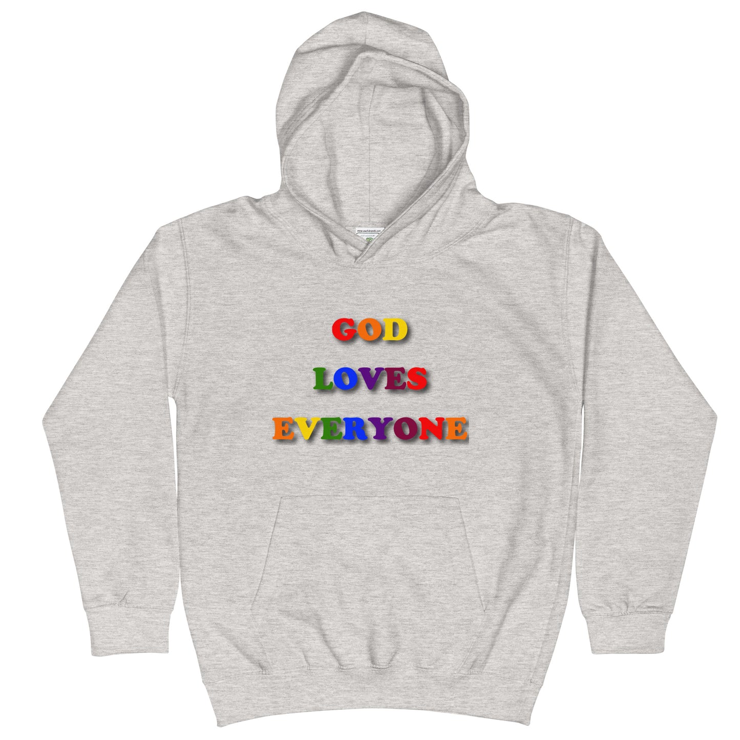 God Loves Everyone Youth Hoodie