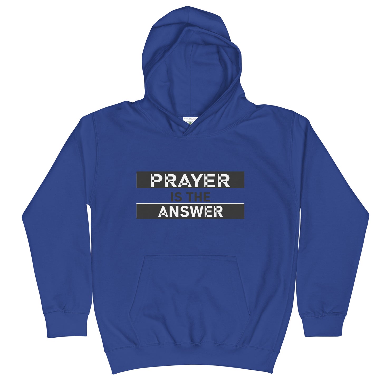 Prayer Is the Answer Youth Hoodie