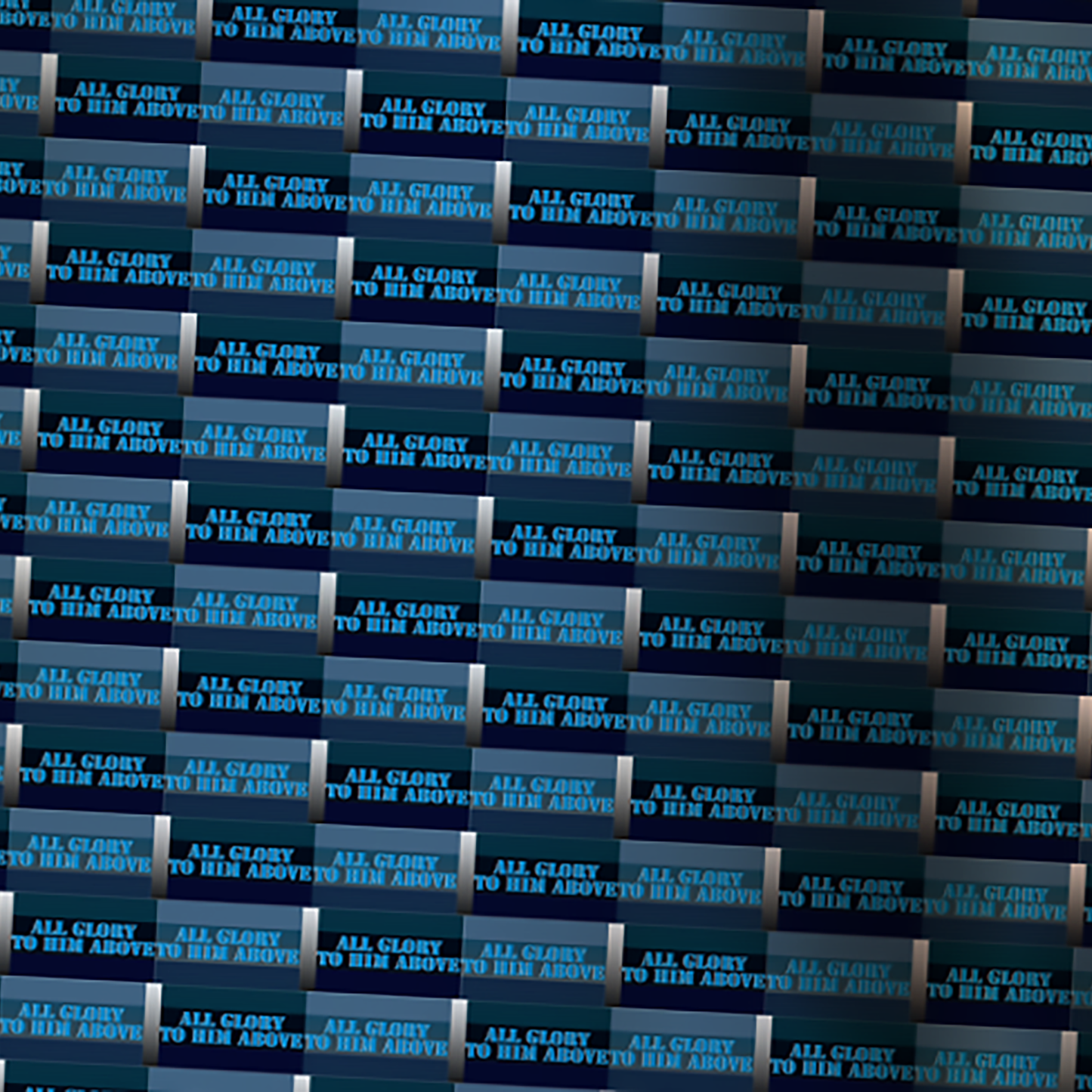 All Glory to Him Above Scarf