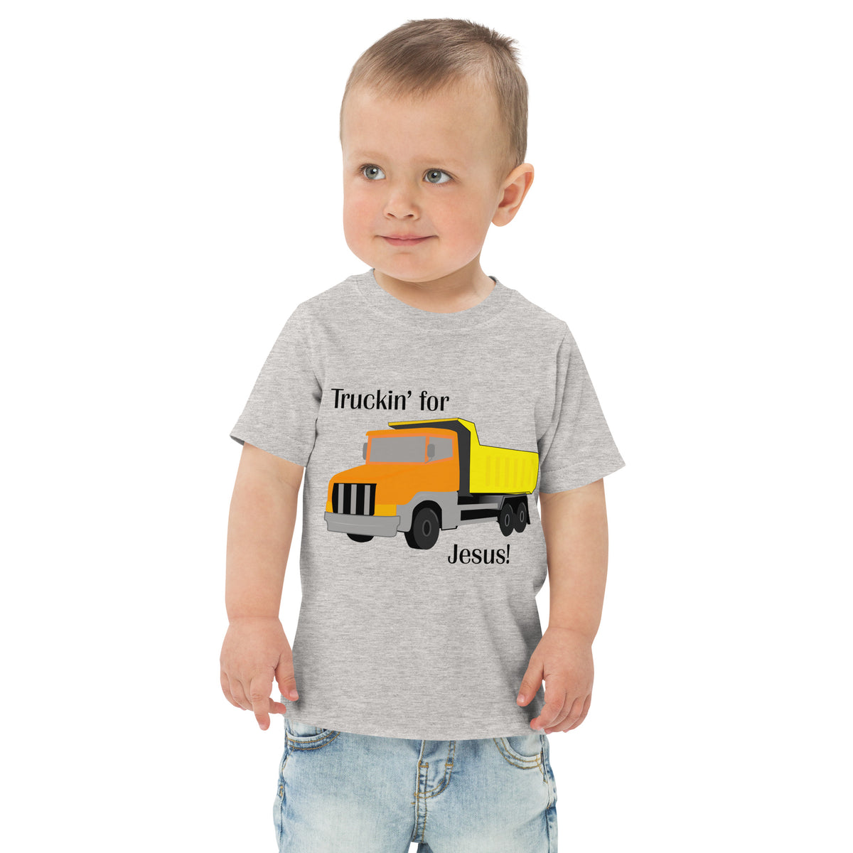 Truckin' for Jesus Toddler T-Shirt