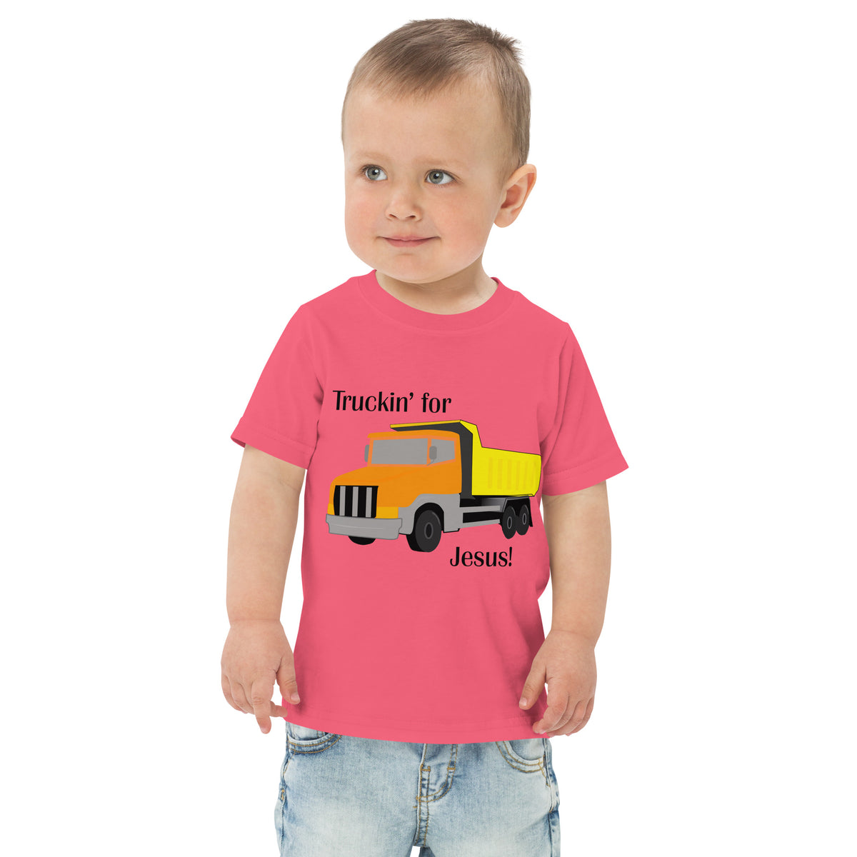 Truckin' for Jesus Toddler T-Shirt