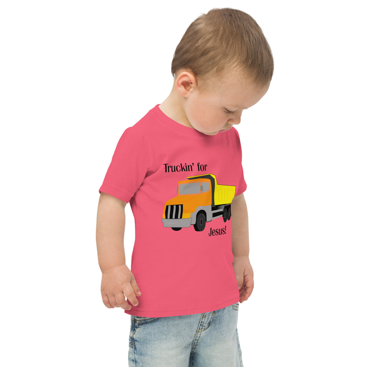 Truckin' for Jesus Toddler T-Shirt