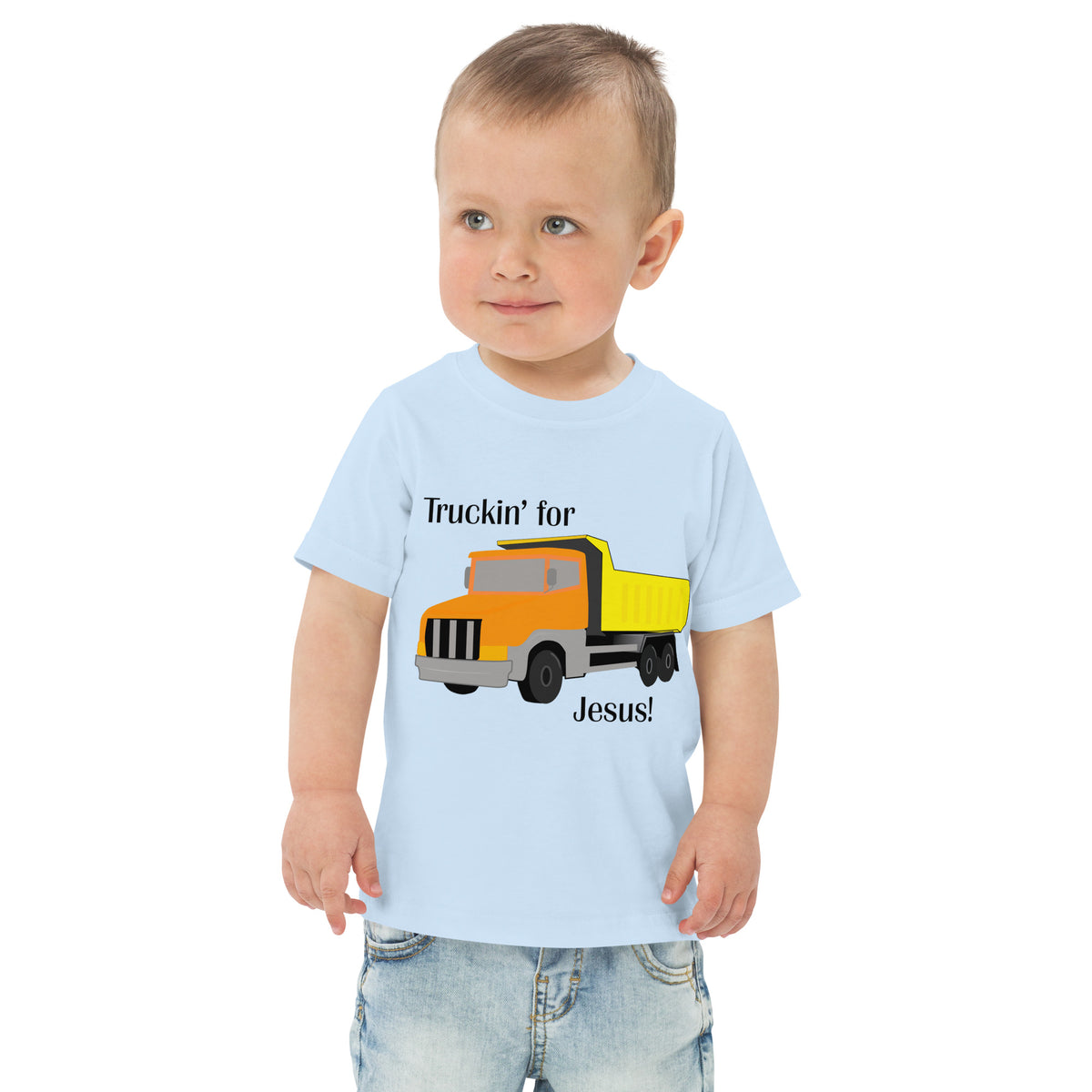 Truckin' for Jesus Toddler T-Shirt