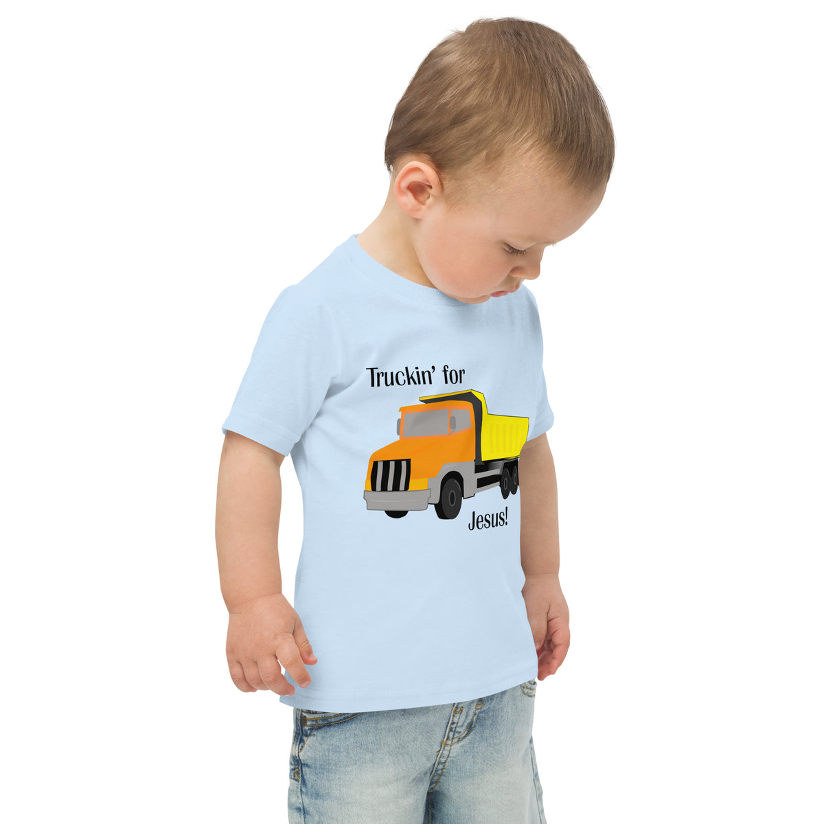 Truckin' for Jesus Toddler T-Shirt