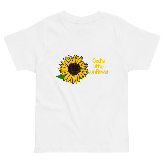 God's Little Sunflower Toddler T-Shirt