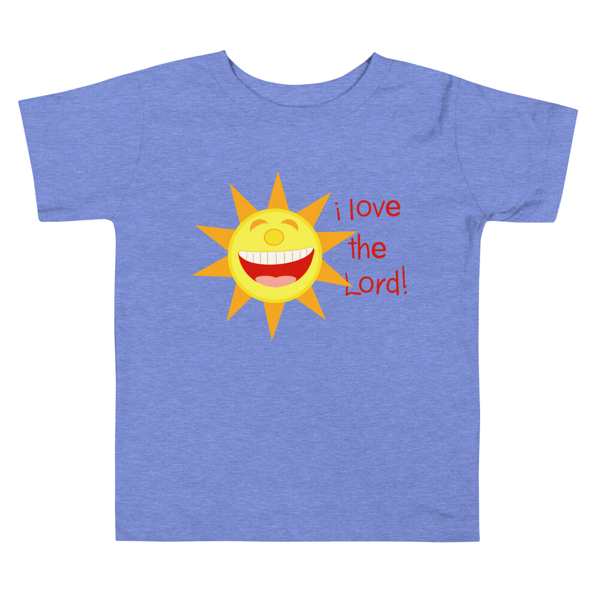 I Love the Lord (Sun) Toddler Tee