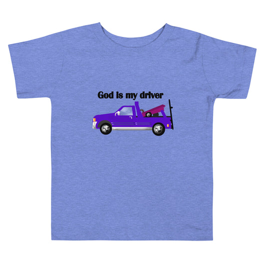 God Is My Driver (TT) Toddler Tee