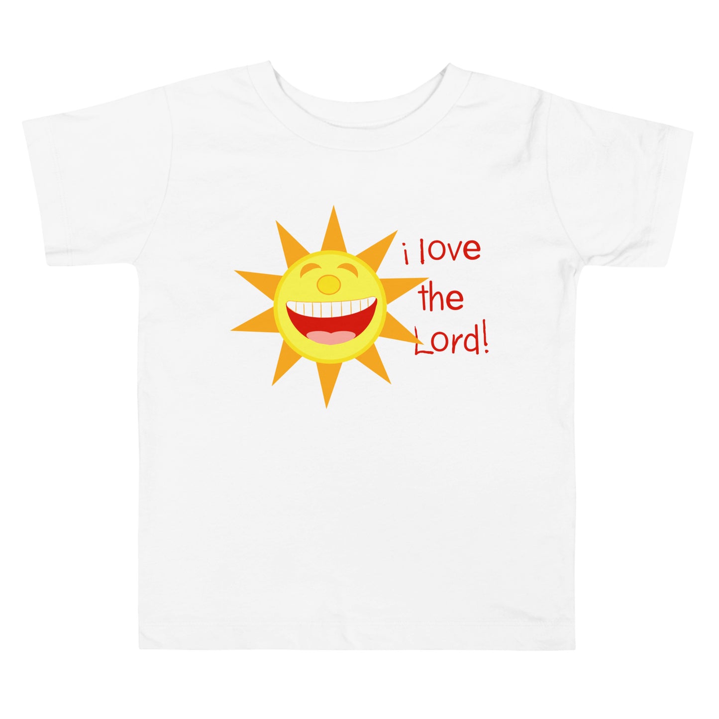 I Love the Lord (Sun) Toddler Tee