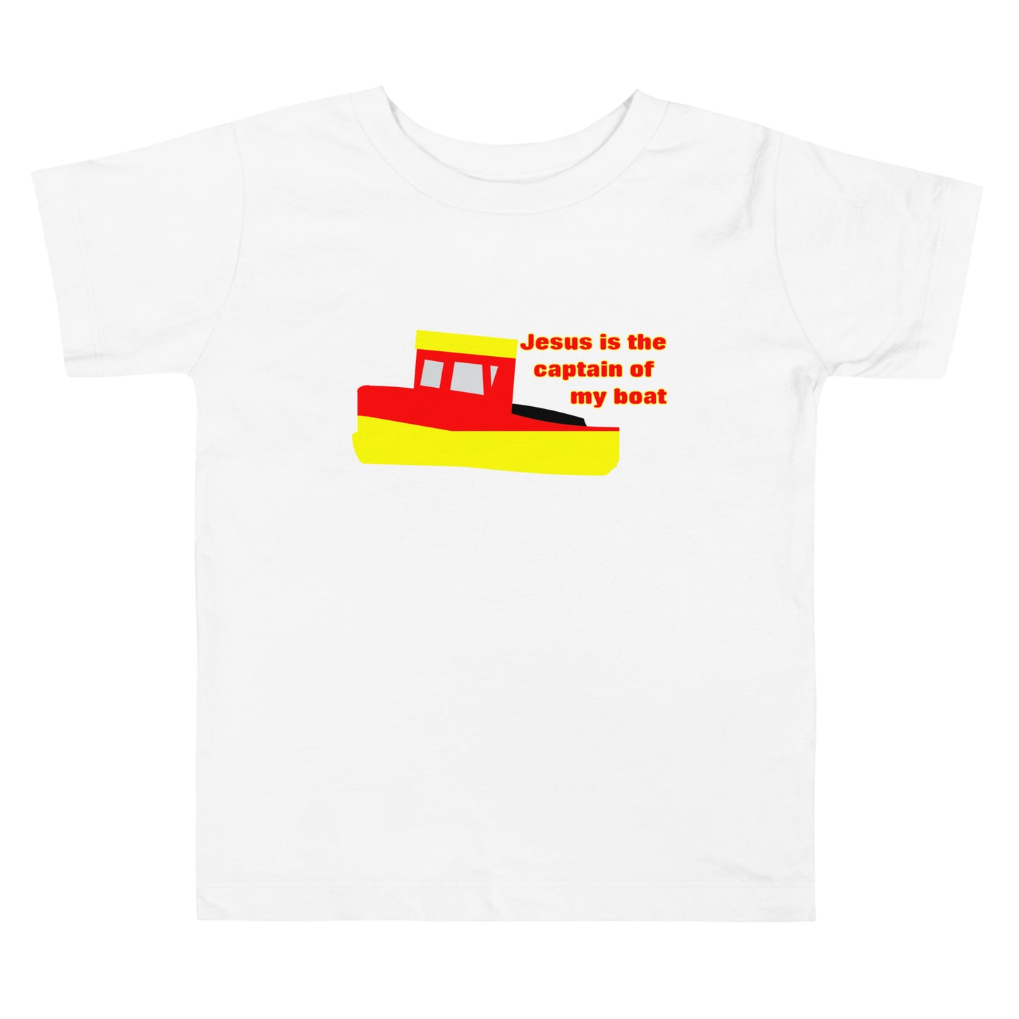 Jesus Is the Captain of My Boat (RY) Toddler Tee