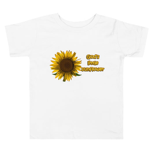 God's Little Sunflower Toddler Tee