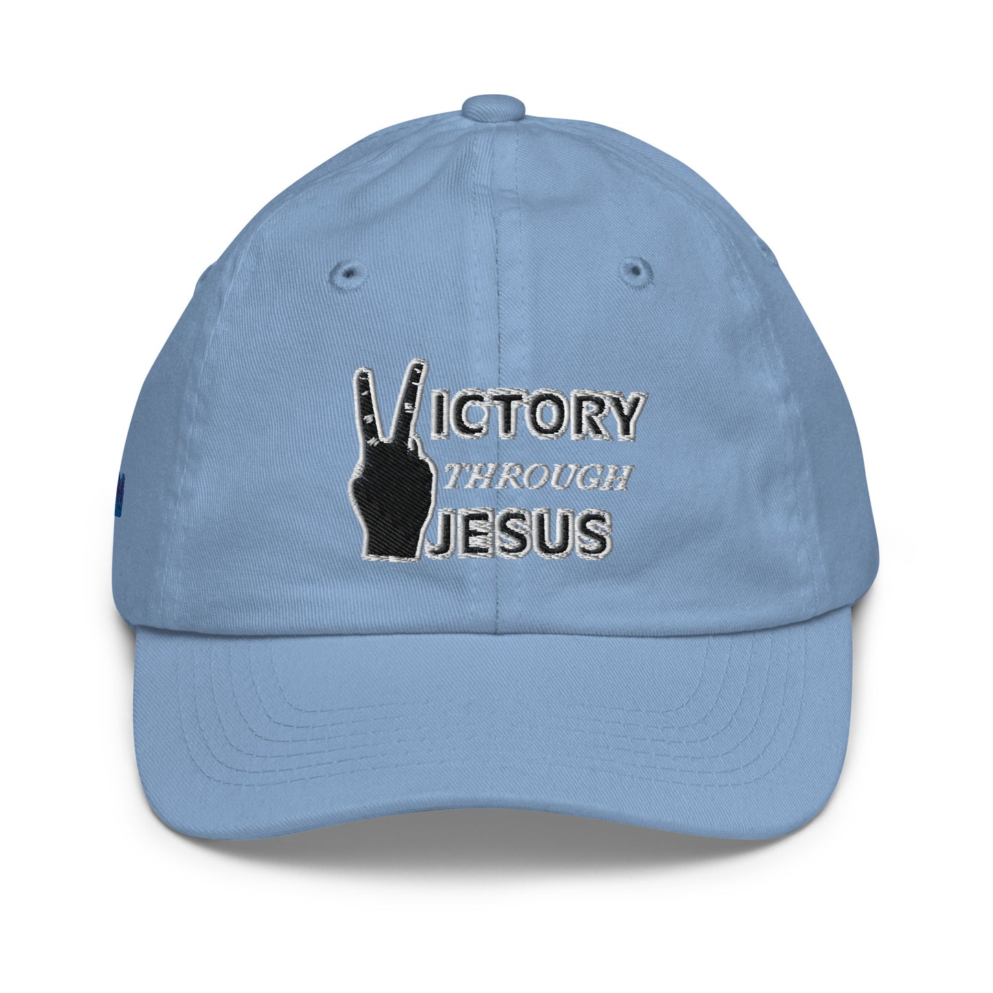 Victory Through Jesus Youth Baseball Cap