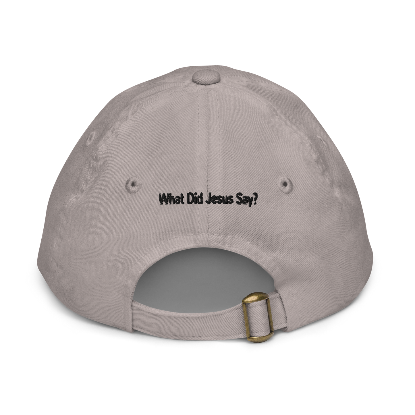WDJS What Did Jesus Say 3L Youth Baseball Cap