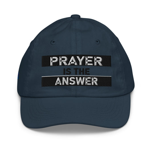 Prayer Is the Answer Youth Baseball Cap