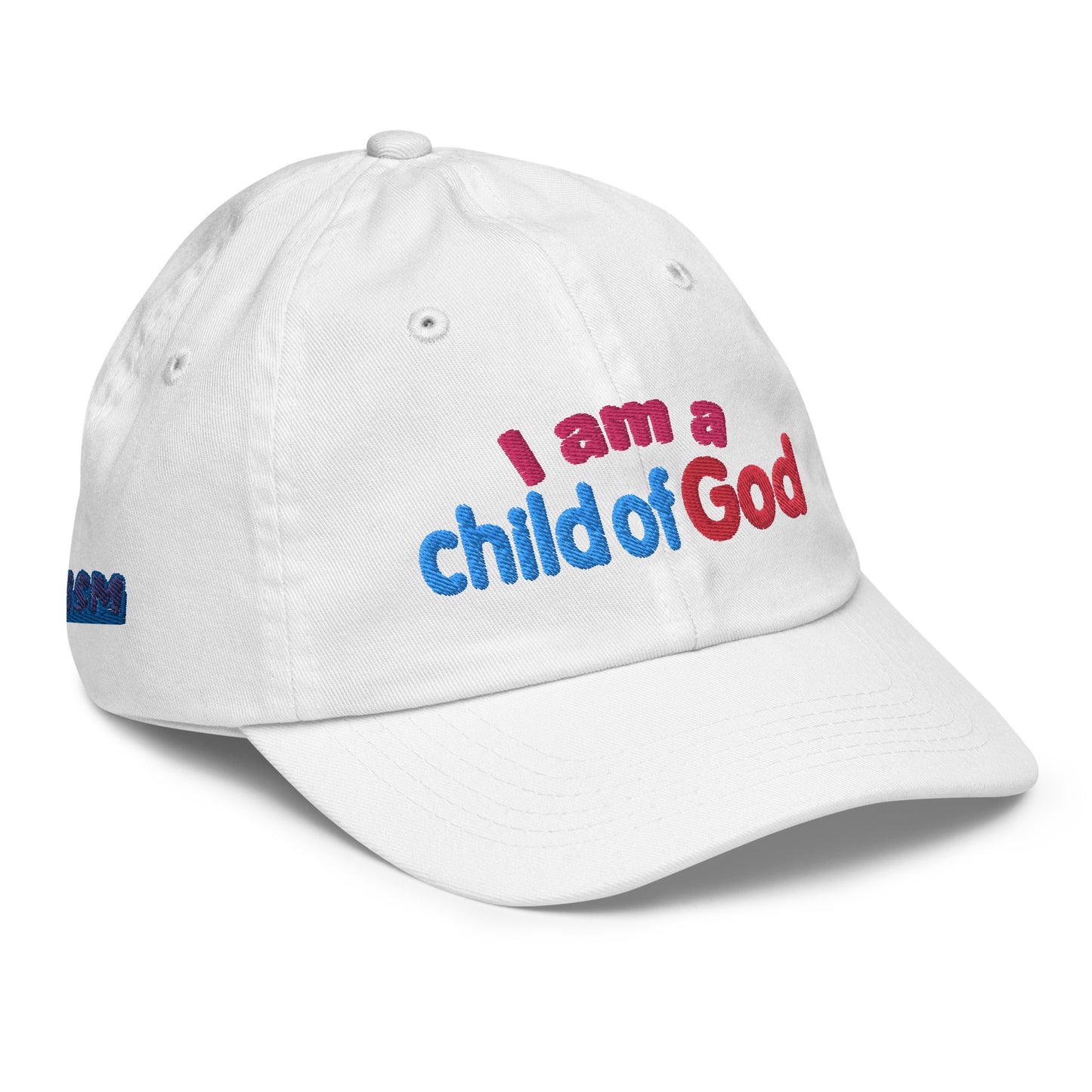 I Am a Child of God Youth Baseball Cap