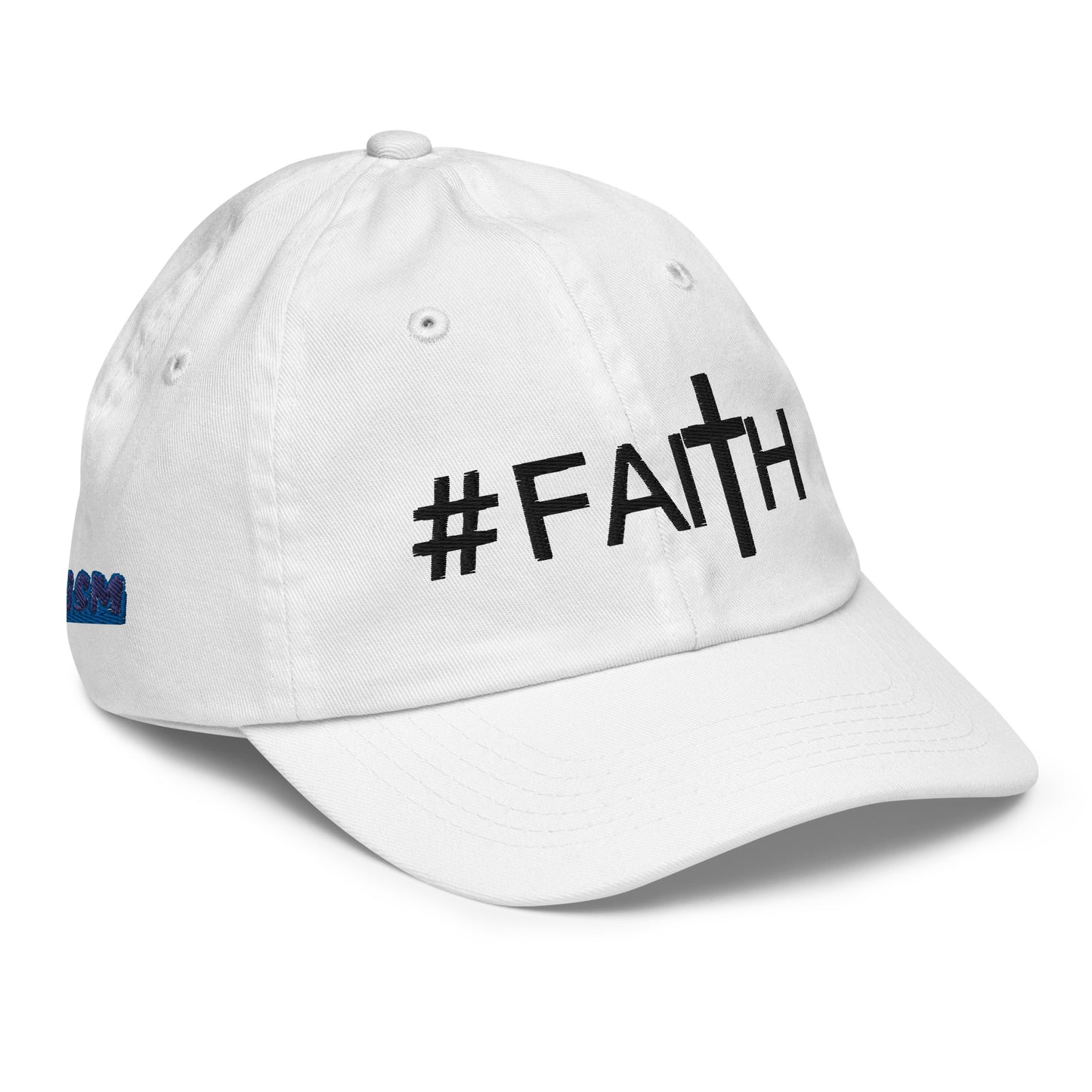 Hashtag Faith Youth Baseball Cap