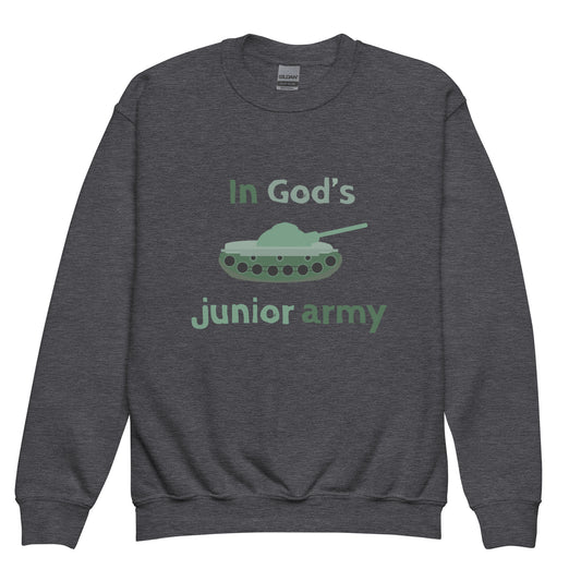 In God's Junior Army Kids Sweatshirt