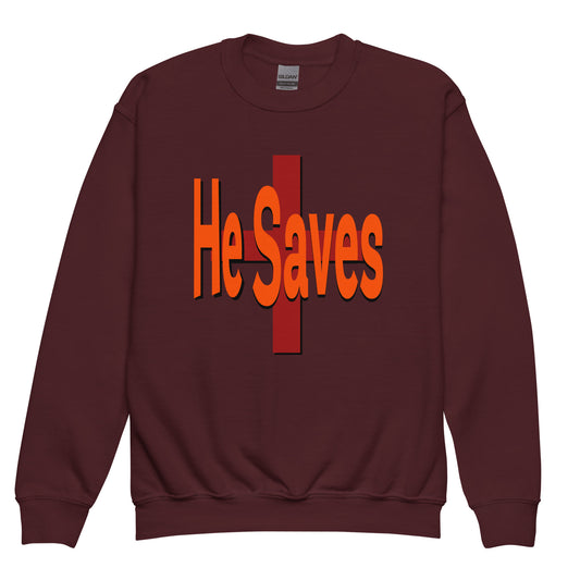 He Saves Youth Sweatshirt