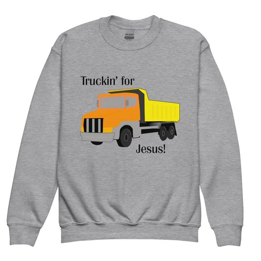 Truckin' for Jesus Kids Sweatshirt