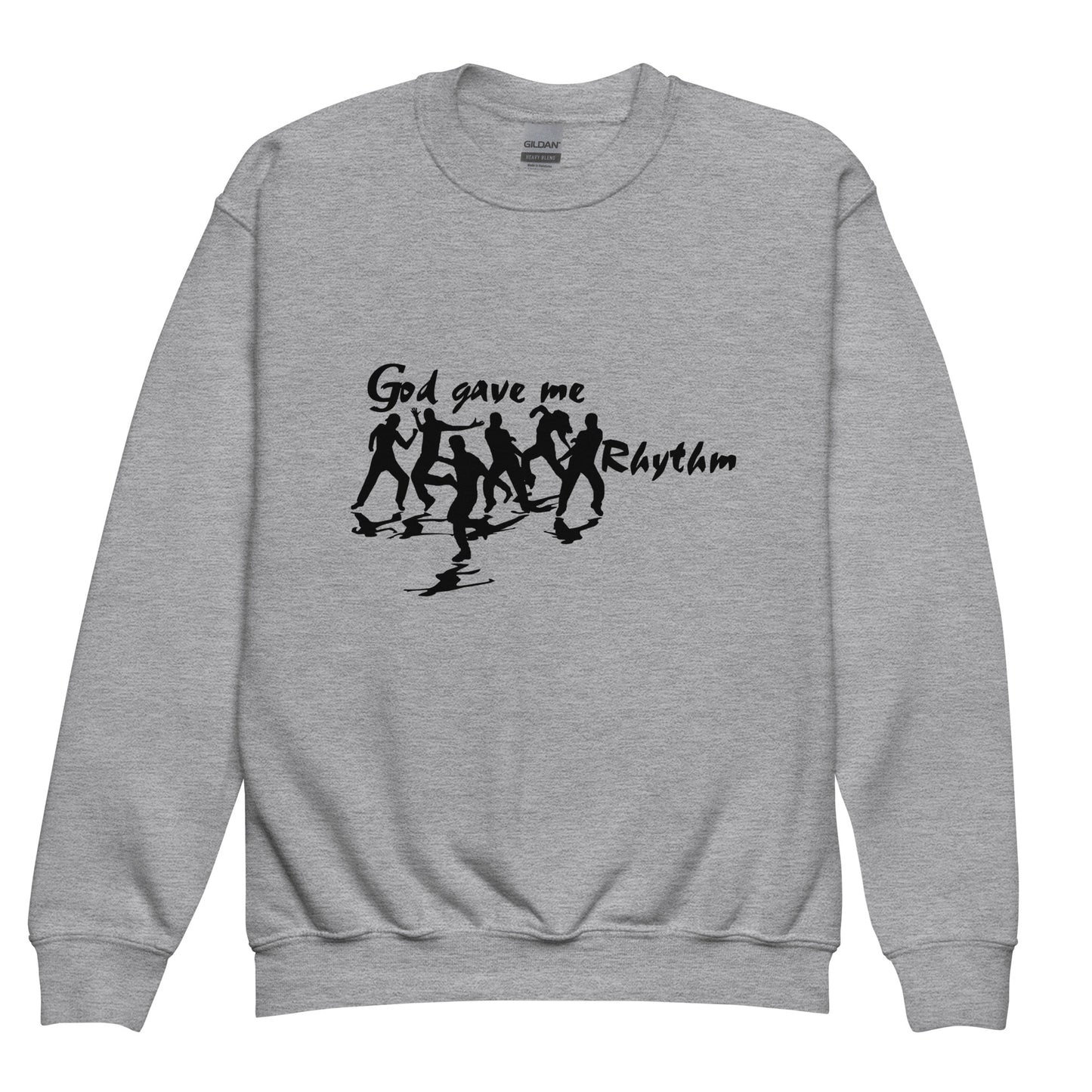God Gave Me Rhythm Youth Sweatshirt