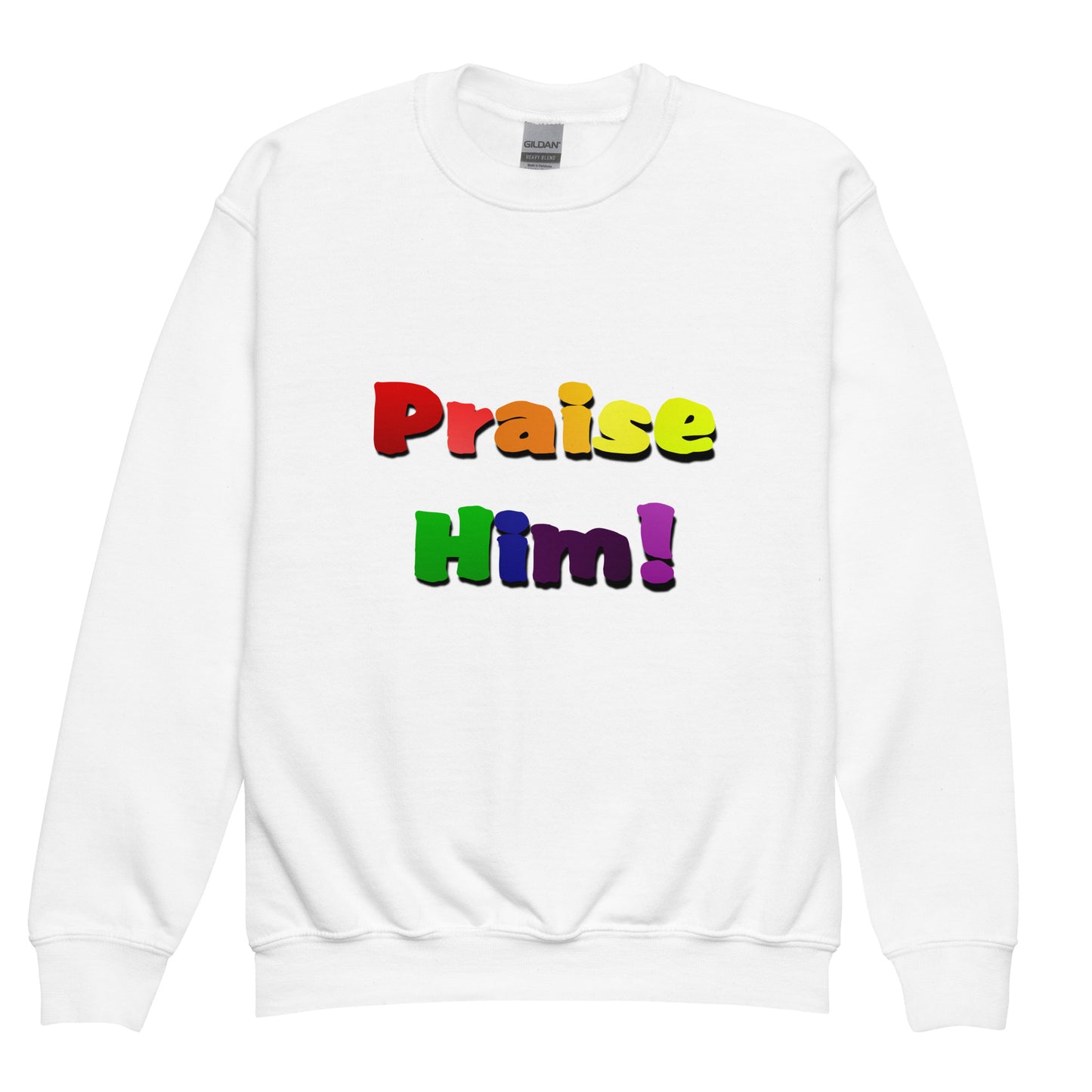 Praise Him Youth Crewneck Sweatshirt