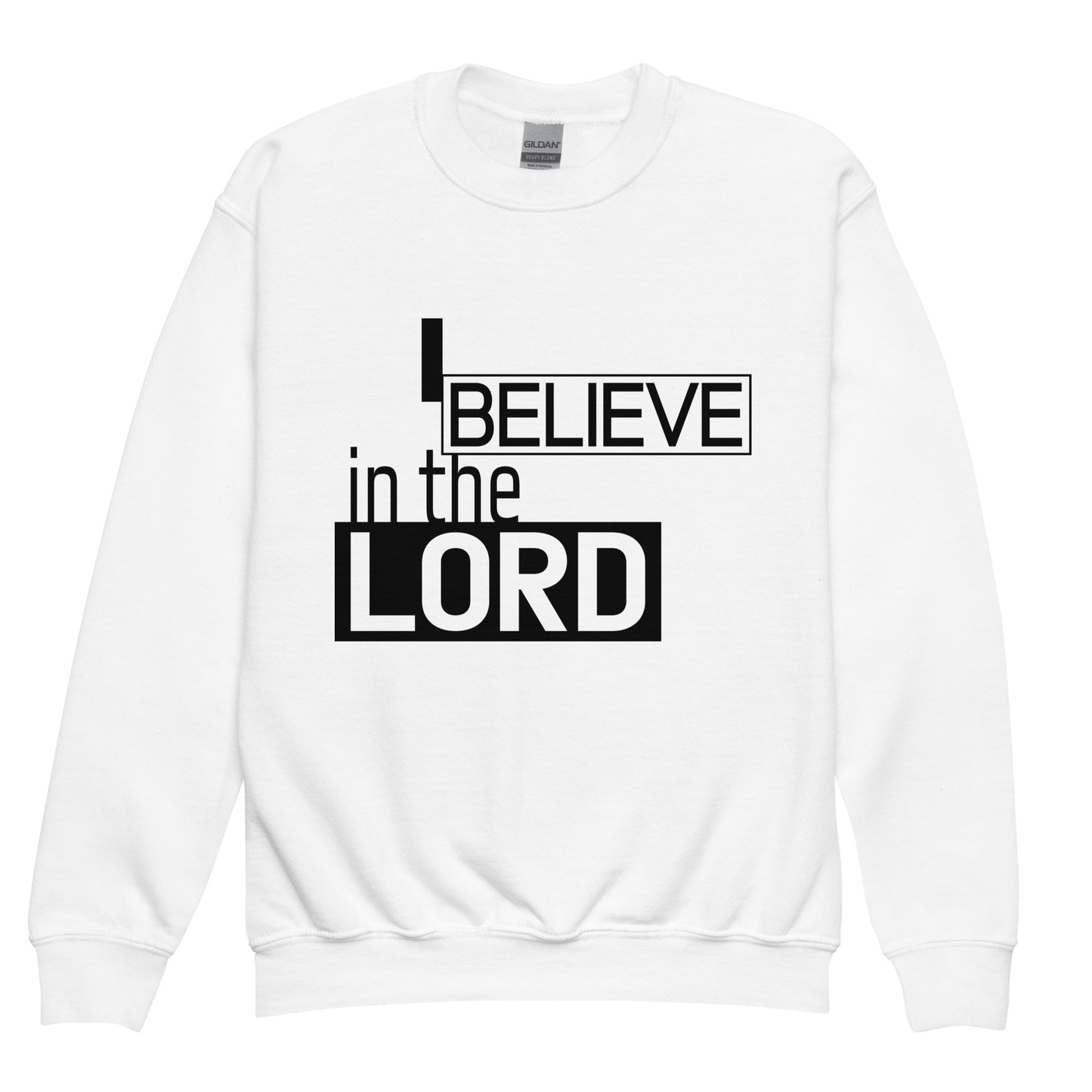 I Believe in the Lord Youth Sweatshirt